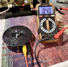 Dahlquist dq 10 tweeter a cupola originale 4 ohm testato made in Germany