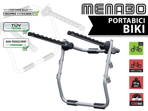 Portabici posteriore menabo - posteriore,