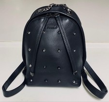 Zaino FURLA in pelle borchiato nero quasi come nuovo mai usato