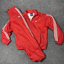 Adidas Tuta Uomo M Rossa 3