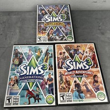 Lot of 3 Sims 3 Expansion