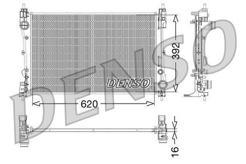 Radiatore fiat grande punto - radiatore,