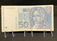 Banconota, Croazia 50 Kuna 1993, Croatia, AU