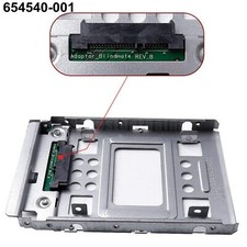 Adattatore da 2,5" a 3,5" SAS SATA SSD HDD 654540-001 vassoio caddy N54L N40L N36 per HP