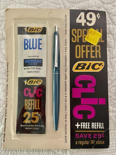 Penna sfera vintage bic clic - a,
