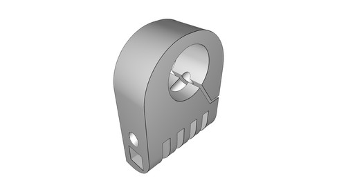 Staffa snodo braccio pivotante - staffa,