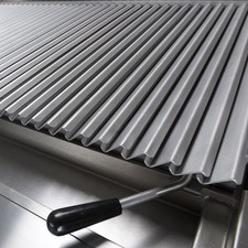 Griglia a S per pesce e frutti di mare, adatta per griglia in pietra lavica 700 ND, 800 