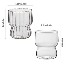 2 pezzi tazza latte americano