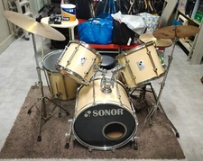 Sonor Force 2000 Drumset Con  Hardware Piatti Zildjan Hi Hat K Scimitar Ride
