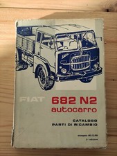 FIAT 682  N2 AUTOCARRO CATALOGO PARTI DI RICAMBIO 
