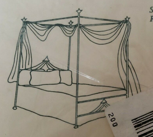 Zanzariera letto baldacchino