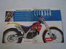 advertising Pubblicità 1991 MOTO APRILIA CLIMBER 280 R