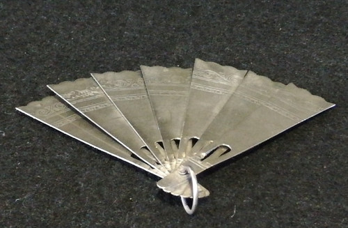 Miniatura argento ventaglio - argento,
