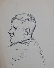 Antico disegno a inchiostro