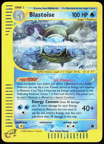 Blastoise 165 pokemon - 4/165,