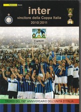 13753 FOLDER INTER VINCITORE COPPA ITALIA 2010/2011    vedi mod. personalizzato