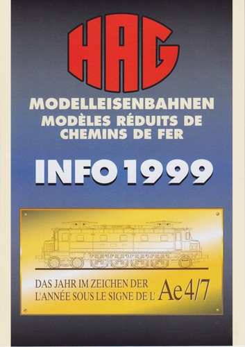 Hag depliant modellismo - depliant,