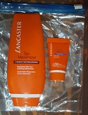 Lancaster crema dopo sole in conf. da 125 ml. + sublimatore abbronzarura 15 ml.