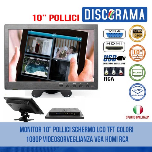 Monitor pollici schermo - monitor,