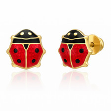 Orecchini in oro giallo 14