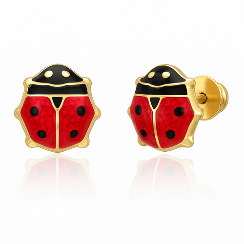 Orecchini oro giallo 14 - in,