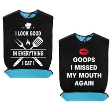 2pz Bavaglini per Adulti