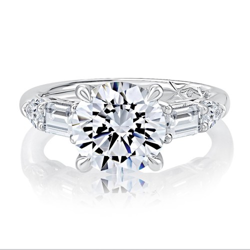 Anello scintillante platino - scintillante,