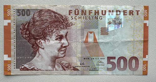 Austria 1997 500 scellini - , vf