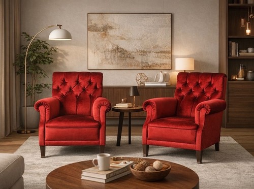 Coppia poltrone vintage - di,