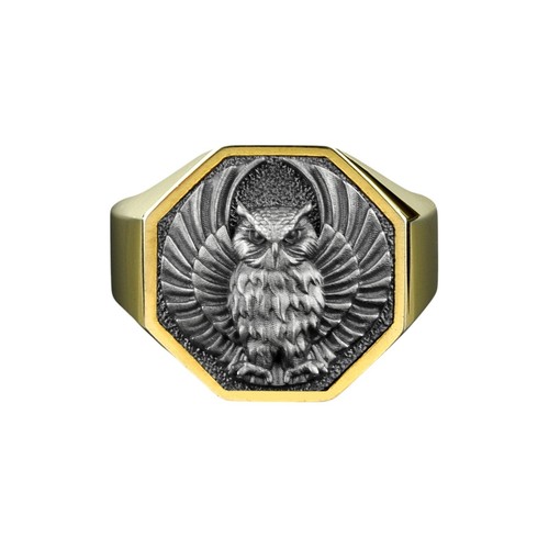 Anello argento placcato - placcato, oro