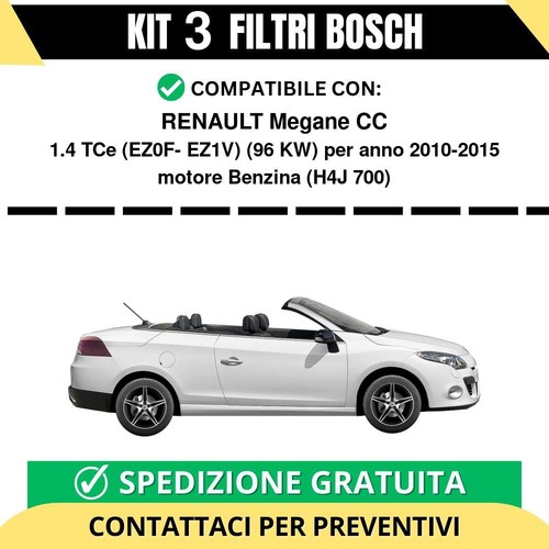 Kit filtri bosch renault - kit,