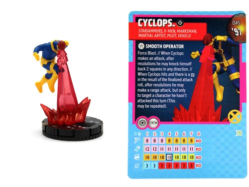 Heroclix 045 ciclope - heroclix,