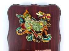 CERAMIC DRAGON HAND PAINTED