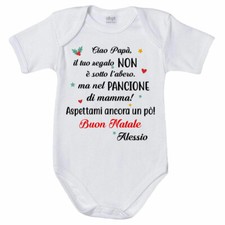 Body neonato personalizzato