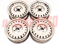 4 CERCHI RUOTA ALFA ROMEO ALFETTA + GIULIETTA ORIGINALI 5,5x14