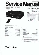 Technics Service Manual per SL -PS 700 inglese copia