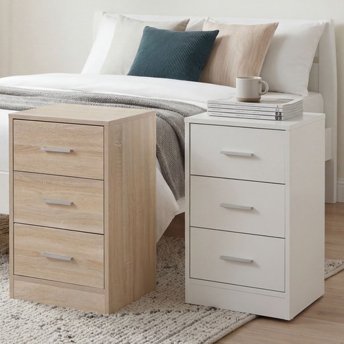 Comodino legno cassetto - , letto