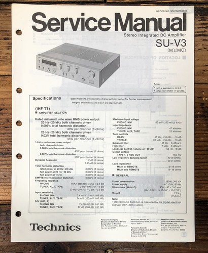 Technics amplificatore - technics,