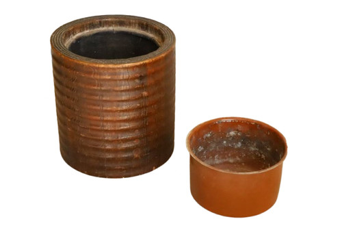 Braciere rame e legno - braciere,