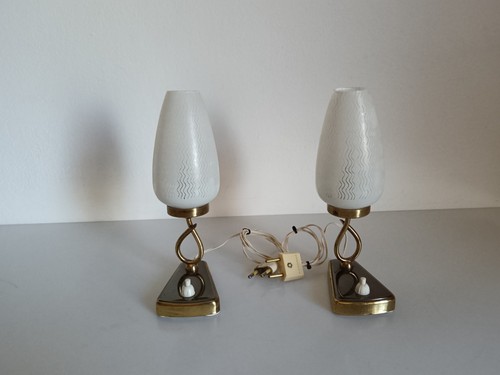 Coppia lampade tavolo - coppia, da