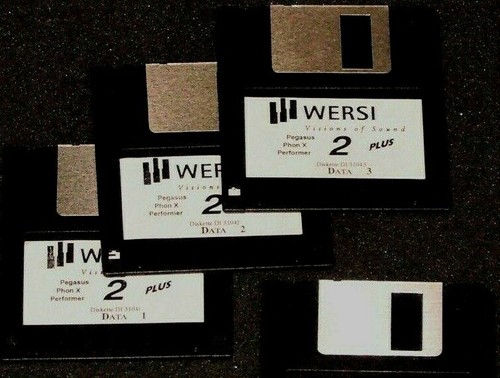 Wersi floppy disk pegasus - wersi,