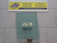 VETRO SCENDENTE POSTERIORE DESTRO ALFA ROMEO ALFETTA GTV - VERDE - ORIGINALE 