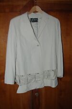Gattinoni, Giacca donna, Bianco latte, tg 48, usata