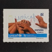Spagna.  UNICEF 2017 ** (MNH)