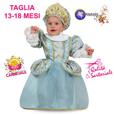 COSTUME VESTITO DI CARNEVALE BAMBINA CENERENTOLA 13/18 MESI PEGASUS 5035
