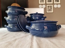 6 Tegami in Coccio con Coperchio marca Bottega di MammaRo’