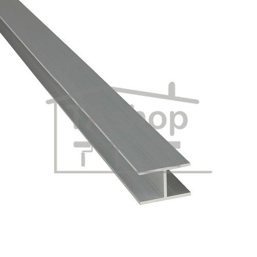 Profilo alluminio argento - in,