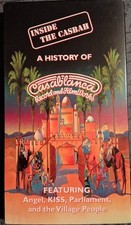 Kiss VHS INSIDE THE CASBAH Rarità - A History Of Casablanca Rare Hard Hard Case