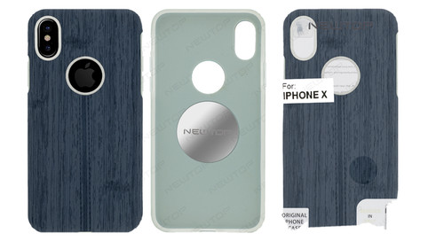 Cover per iphone 2in1 blu - iphone,