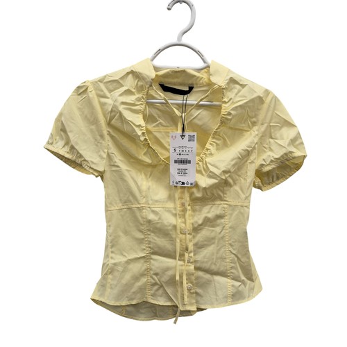 Blusa zara donna gialla - zara,